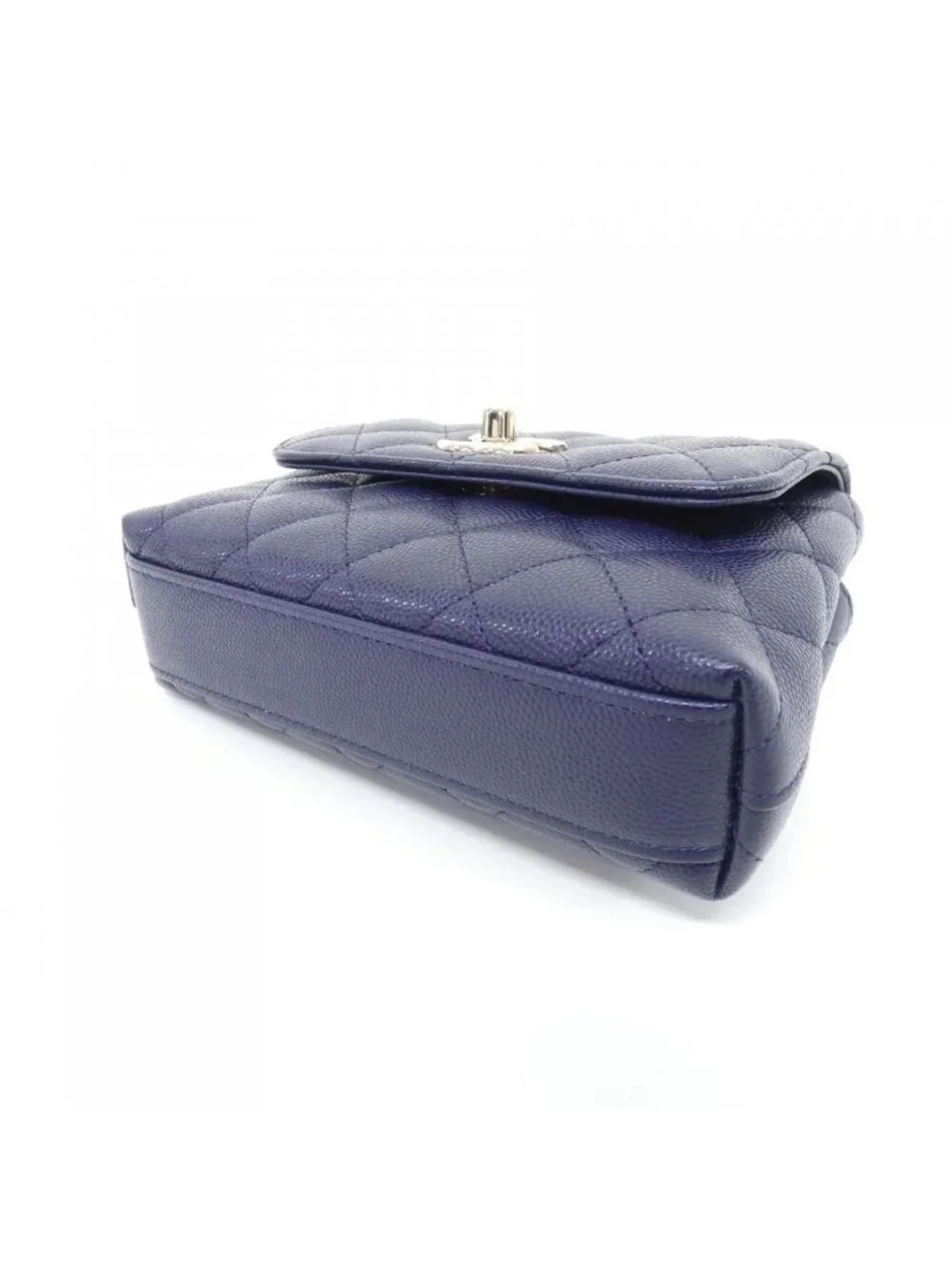 Chanel Chain Clutch Navy
